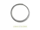 Haki, szakle i karabinki - ŻAGLE OGRODOWE LINKA STALOWA w otulinie PCV Linka_stal - miniaturka - grafika 1