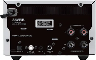 Yamaha Pianocraft MCR-B370D czarny - Wieże - miniaturka - grafika 5