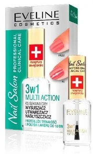 Eveline Nail Salon Lakier odżywka 3w1 wzmacniająco-nabłyszczająca 12ml - Odżywki do paznokci - miniaturka - grafika 3