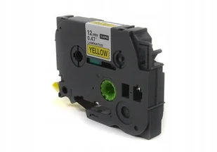 Brother JetWorld Taśma TZ-S631 do PT-11 PT-18 PT-128 PT-200 PT-300 PT-310 PT-320 PT-330 PT-350 PT-520 PT-540 PT-550 PT-P700 PT-P750 PT-1000 PT-1010 PT-1100 PT-1120 12mm x 8m Black on Yellow JetWorld u 36314-uniw - Etykiety do drukarek - miniaturka - grafika 2