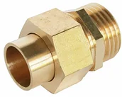 Kostki, złączki, wtyczki - Geberit SOMATHERM Somatherm 95-28-26 Union prosta, średnica 28-męski, 26/34, szary //95-28-26 - miniaturka - grafika 1