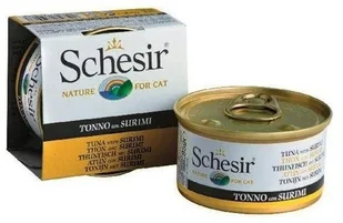 Schesir w galarecie, 6 x 85 g - Tuńczyk z surimi - Mokra karma dla kotów - miniaturka - grafika 3