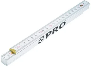 PRO DOSTAWA w 24h PRO Miara składana drewniana 1m B7 100% POZYTYWNYCH KOMENTARZY Z ALLEGRO! 3-01-04-26-011 - Poziomice, łaty, miary - miniaturka - grafika 2