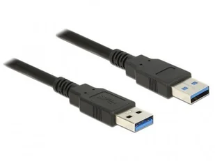 Delock Kabel USB 3.0 0.5m AM-AM czarny (85059) - Kable USB - miniaturka - grafika 5