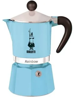 Bialetti Kawiarka Rainbow niebieska poj. 1 tz 55.52.BLRNI1 - Zaparzacze i kawiarki - miniaturka - grafika 4