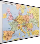 Atlasy i mapy - Europa mapa ścienna sieci kolejowej 1:5 200 000 Karta - miniaturka - grafika 1