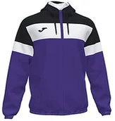 Kurtki i kamizelki sportowe męskie - Joma Joma Męska kurtka przeciwdeszczowa Crew Iv fioletowy ciemny fiolet 3XS 101576.551 - miniaturka - grafika 1