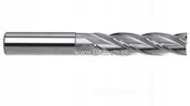Frezy - FENES Frez trzpieniowy 4-ostrzowy długi 10 mm DIN 844-A L-N HSS - miniaturka - grafika 1
