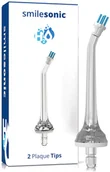Końcówki do irygatorów - SmileSonic SMILESONIC Plaque Tips 2szt. - dysze usuwające płytkę nazębną do irygatorów Smilesonic H2O - miniaturka - grafika 1