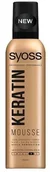Kosmetyki do stylizacji włosów - Syoss Keratin Mousse pianka do włosów Extra Strong 250ml - miniaturka - grafika 1