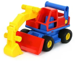 Wader Quality Toys QT Wywrotka i Koparka ConsTruck w siatce) - Samochody i pojazdy dla dzieci - miniaturka - grafika 4