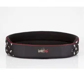 Legowiska dla psów - Hobbydog Legowisko dla psa 64x50 cm Czarne w łapki R5PIACZW1 - miniaturka - grafika 1