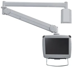 NEWSTAR NEWSTAR Uchwyt NEWSTAR FPMA-HAW100 (10" - 24"; max. 6kg; Obrotowy, sufitowy, ścienne; kolor kremowy) - Uchwyty do monitorów - miniaturka - grafika 2