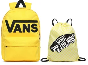 Vans Plecak szkolny Old Skool III Lemon Chrome - VN0A3I6R85W + piórnik - Plecaki - miniaturka - grafika 4