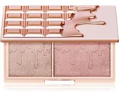 Rozświetlacze do twarzy i ciała - I Heart Revolution I Heart Revolution Mini Chocolate paletka rozświetlająca odcień Chocolate Elixir Glow 11,2 g - miniaturka - grafika 1
