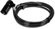 Zabezpieczenia do laptopów - Port Desings Port Designs 901209 zapięcie kablowe w kolorze czarnym (kombinacja, czarna, niklowana, PCW, stal, cynk) 901209 - miniaturka - grafika 1