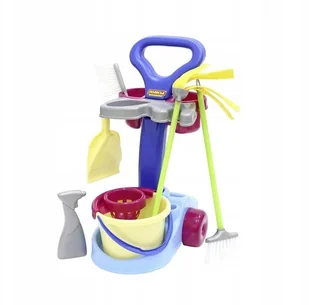 Wader QT Zestaw Sprzątający wózek - Zabawki AGD - miniaturka - grafika 5