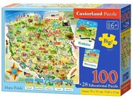 Puzzle - Castorland Mapa polski puzzle - miniaturka - grafika 1
