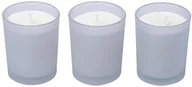 Świece - Ritzenhoff aromatycznych Naturals nowoczesna świeca zapachowa zestaw-elementowy, szkło, lawendowy, 5 x 5 x 6 cm, 3-jednostek 5140002 - miniaturka - grafika 1