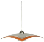 Lampy sufitowe - Prezent Lampa wisząca ARCADA chrom / biel - miniaturka - grafika 1