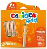 Przybory szkolne - Carioca Kredki 3w1 Baby Jumbo CARIOCA - miniaturka - grafika 1
