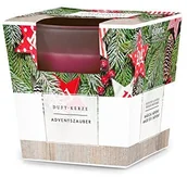 Świece - Pajoma 49721 świeczka zapachowa Advent czar w matowe szkło 49721 - miniaturka - grafika 1