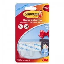 3M POLAND SP. Z O.O. COMMAND HACZYKI WIELOR.UŻYTKU 2 SZT - Wieszaki łazienkowe - miniaturka - grafika 3