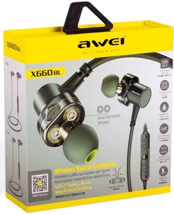 Awei X660BL Czarny - Słuchawki - miniaturka - grafika 5