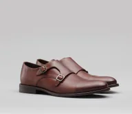 Półbuty męskie - Borgio obuwie b001 brązowy - miniaturka - grafika 1