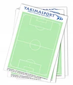 Piłka nożna - Blok trenera, zeszyt, notatnik, notes A4 - boisko - miniaturka - grafika 1