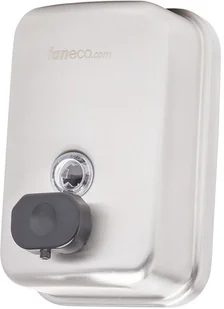 Faneco Dozownik mydła w płynie 0,5l ze stali nierdzewnej TOP S500SPB - Dozowniki papieru i mydła dla firm - miniaturka - grafika 2