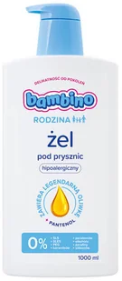 Bambino Rodzina Żel pod prysznic Hipoalergiczny 1000 ml - Kosmetyki kąpielowe dla dzieci - miniaturka - grafika 3