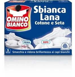 Omino Bianco saszetki odplamiające do białych 5szt - Środki do prania - miniaturka - grafika 2