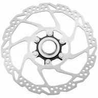 Hamulce rowerowe - Shimano Tarcza hamulcowa SMRT54-160mm CenterLock z pierścieniem dociskowym do okładzin żywicznych 0701246 - miniaturka - grafika 1