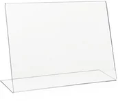 Pojemniki biurowe - VITAdisplays VITAdisplays wisząca teczka ścienna 5 DIN A4 przezroczysta NE-380Q-5 - miniaturka - grafika 1