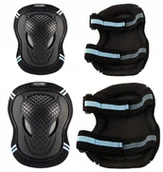 Ochraniacze - Micro ochraniacze dziecięce czarne roz L - miniaturka - grafika 1