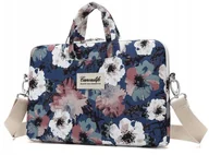 Torby na laptopy - Apple Canvaslife Etui torba Canvaslife Briefcase do Macbook Pro 15 Blue Camella 8116X5 - miniaturka - grafika 1