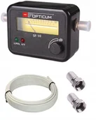 Akcesoria TV-SAT - Miernik Sygnału SAT-Finder Wychyłowy Satelitarny - miniaturka - grafika 1