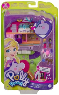 Mattel Polly Pocket Kompaktowe Zestawy Pony Jumpin Style FRY35 GTN14 - Lalki dla dziewczynek - miniaturka - grafika 11