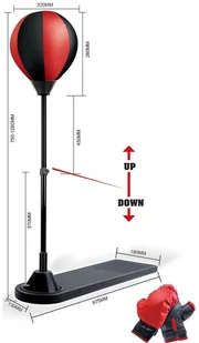 ENERO Zestaw bokserski ENERO 1017617 - Gruszki treningowe - miniaturka - grafika 3