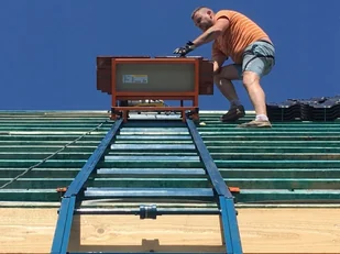 090 Ferindo Winda dekarska długość 14,2 m udźwig 400 kg szybkość posuwu 15 do 18 metrów na minutę) 09075966 75966-uniw - Inne urządzenia budowlane - miniaturka - grafika 10