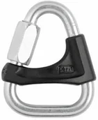 Sprzęt wspinaczkowy - Petzl Karabinek DELTA Stalowa 8mm z zabezpieczeniem - miniaturka - grafika 1