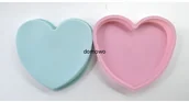 Formy do ciast - FOREMKA FORMA SILIKONOWA SERCE - miniaturka - grafika 1
