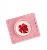 Miseczki i talerzyki dla dzieci - EZPZ Silikonowa miseczka 2w1 Mini Bowl róż - miniaturka - grafika 1