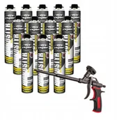 Pianki montażowe - Klej do styropianu pianka xps eps Pianostyr 12szt - miniaturka - grafika 1