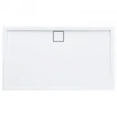 Brodziki prysznicowe - Schedpol Omega 80x110 biały 3.0461 - miniaturka - grafika 1