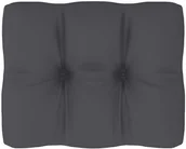 Poduszki ogrodowe - vidaXL Poduszka na sofę z palet, antracytowa, 50x40x12 cm - miniaturka - grafika 1