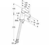 Baterie umywalkowe - Kludi Pure&Easy 372750565 - miniaturka - grafika 1