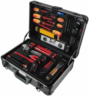 KS Tools Zestaw 128 narzędzi dla elektryka, 1/4" + 1/2", 911.0628 - Pozostałe narzędzia ogrodowe - miniaturka - grafika 2