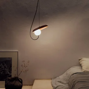 Milan Iluminación Wire lampa wisząca 24 cm antracyt - Lampy sufitowe - miniaturka - grafika 2